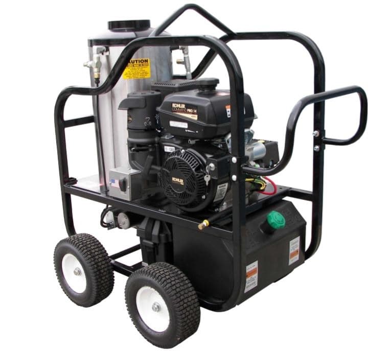 14 HP Kohler Electric Start H.O. Portable Commercial Hot Water 4.5GPM 4000 PSI