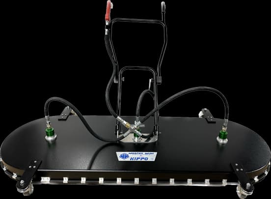 75" WHISPER WASH HIPPO (3” CASTERS) - 3 SPRAY BAR - 14 to 32 GPM - SKU: H600