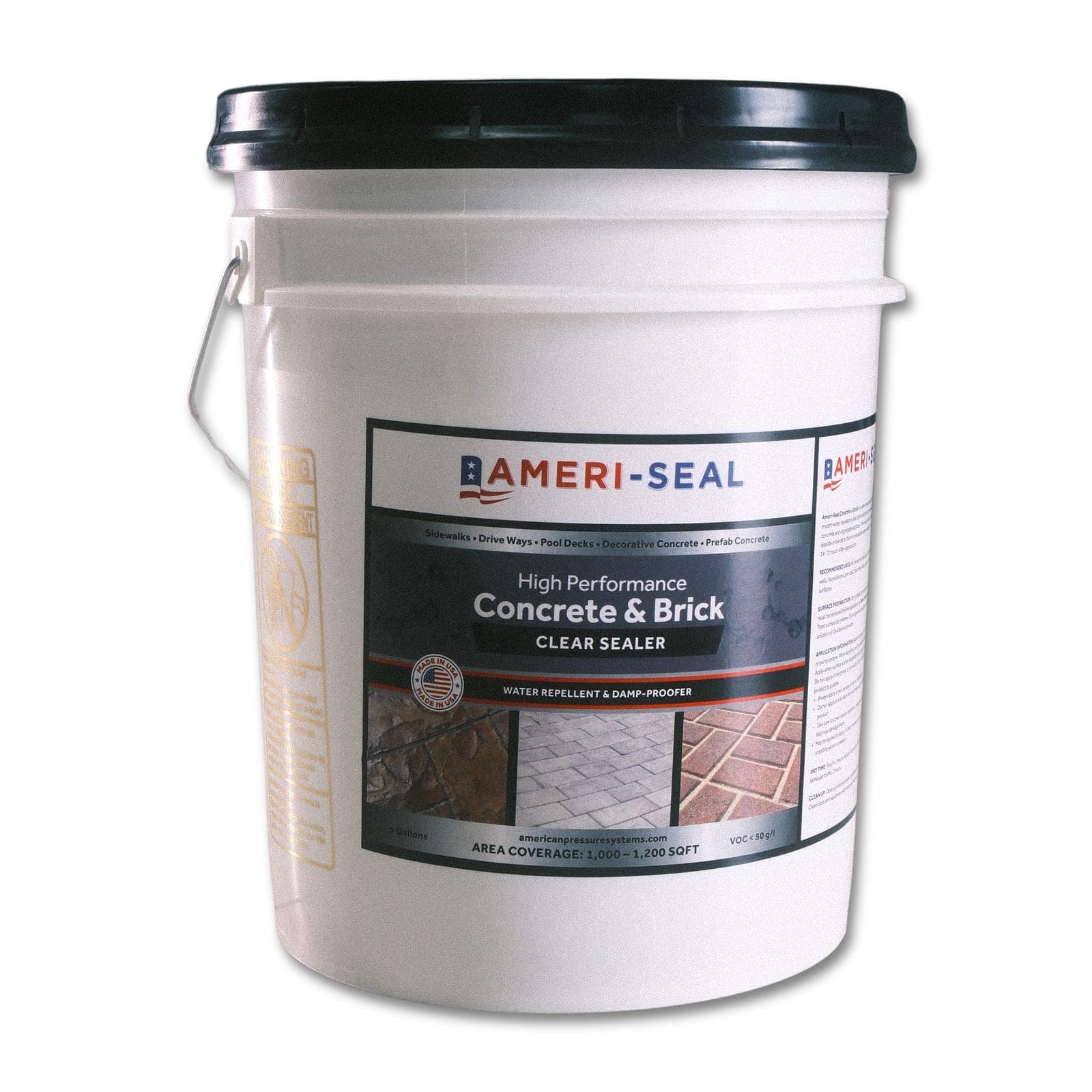 Ameri-Seal High Performance Concrete & Brick Clear Sealer