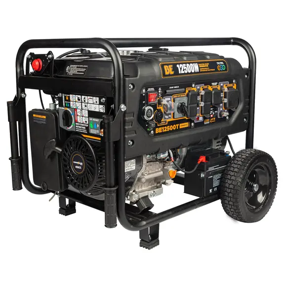 BE 12,500 Watt Tri-Fuel Generator