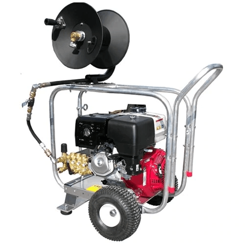 Gas Drain Jetter Honda GX390 4 GPM @ 4000 PSI Direct Drive