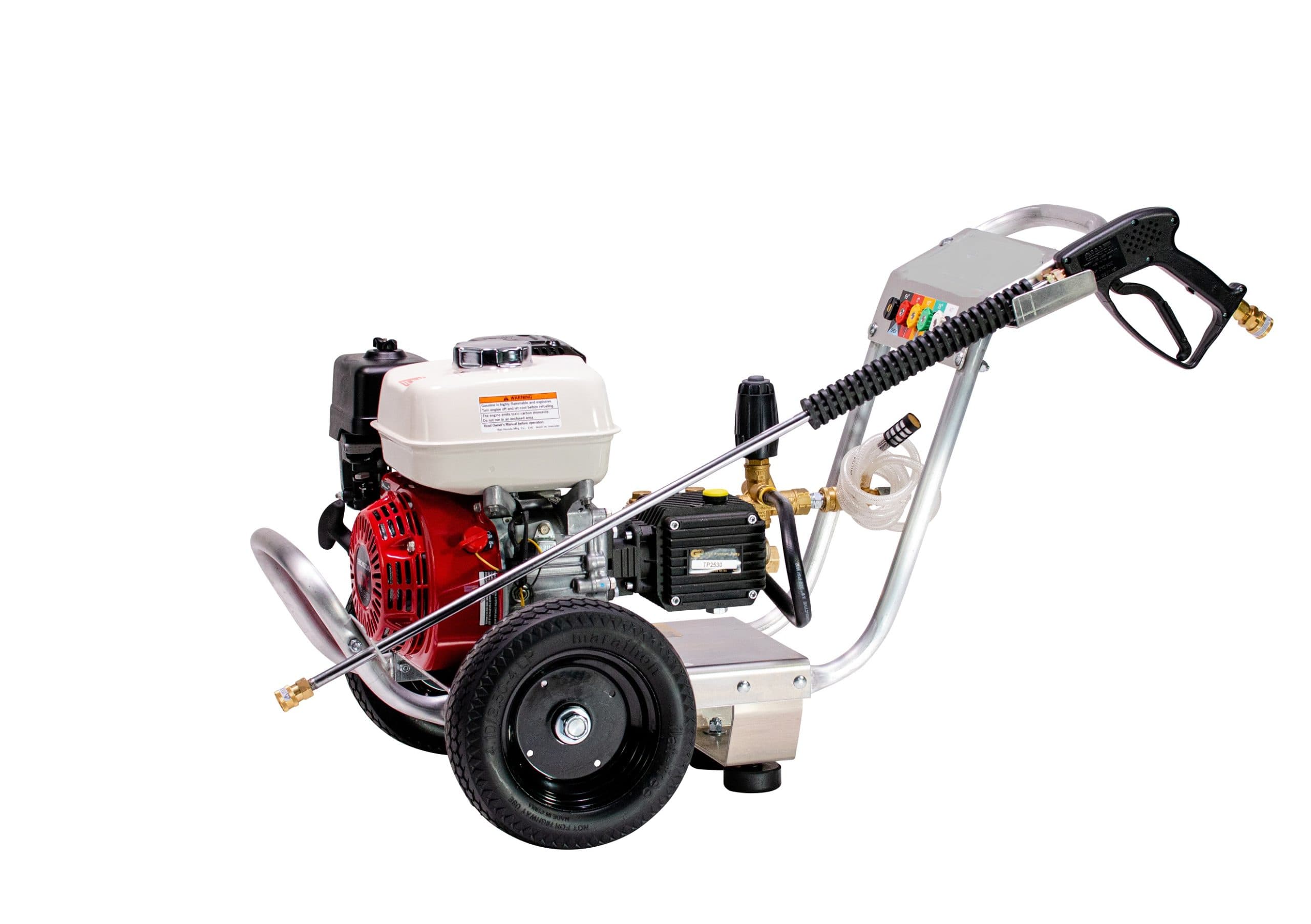 GX200 Honda 3 GPM 2700 PSI General Pump Commercial Pressure Washer Aluminum