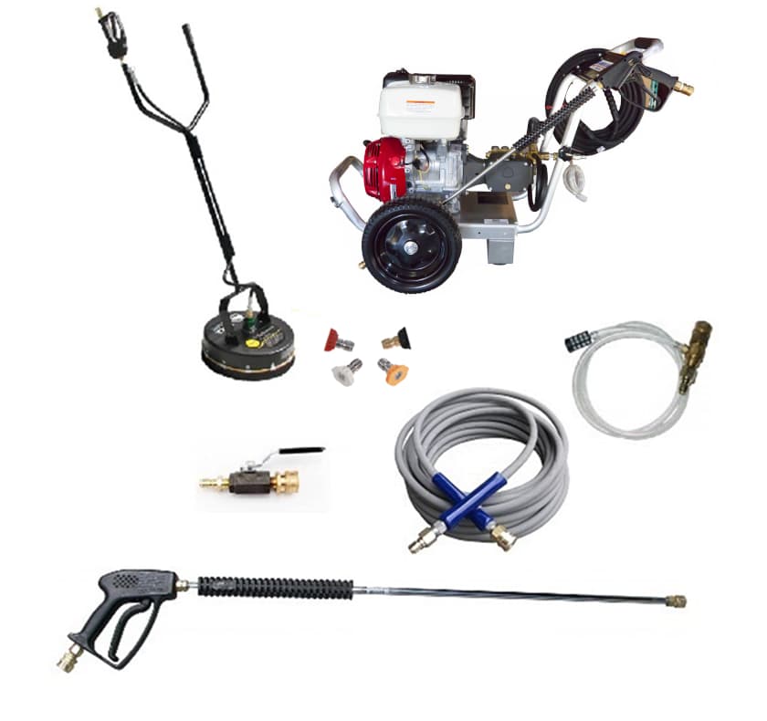 GX390 Honda 4 GPM 4200 PSI Commercial Pressure Washer Heavy Duty AR Pump