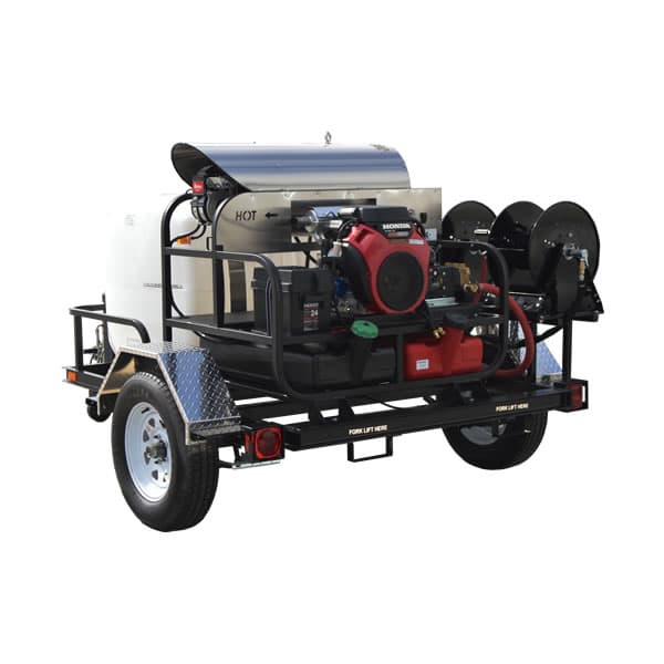 GX690 Honda Electric Start 8 GPM 3500 PSI Belt Drive General Pump Hot Water 200