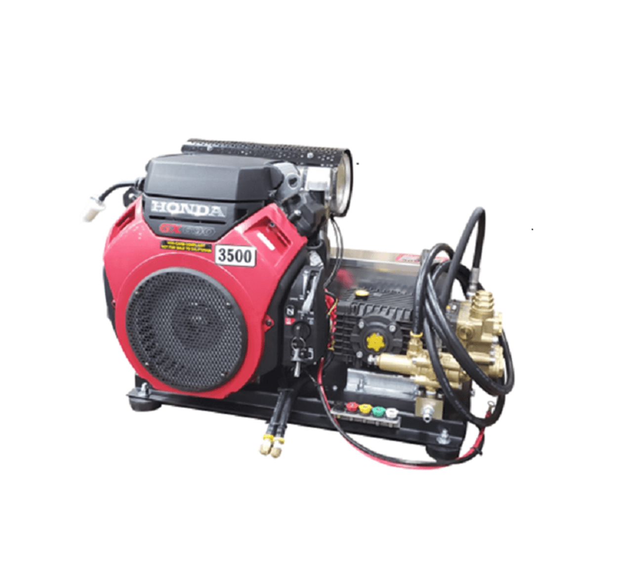 GX690 Honda Electric Start 8 GPM 3500 PSI Heavy Duty Commercial Belt Drive