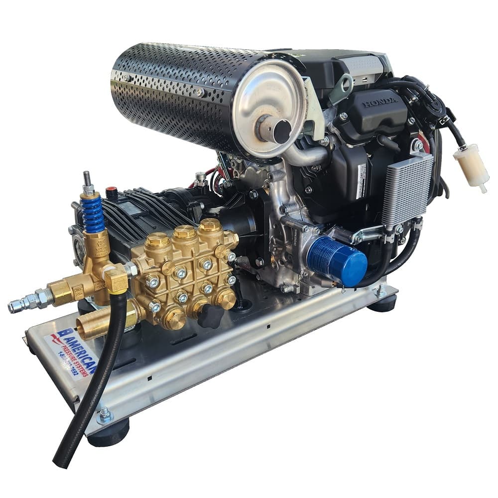 Honda iGX800 W/ EFI -Jetter- 10.5 GPM 3500 PSI HD SS Skid Gear-Drive J/SG1135HU