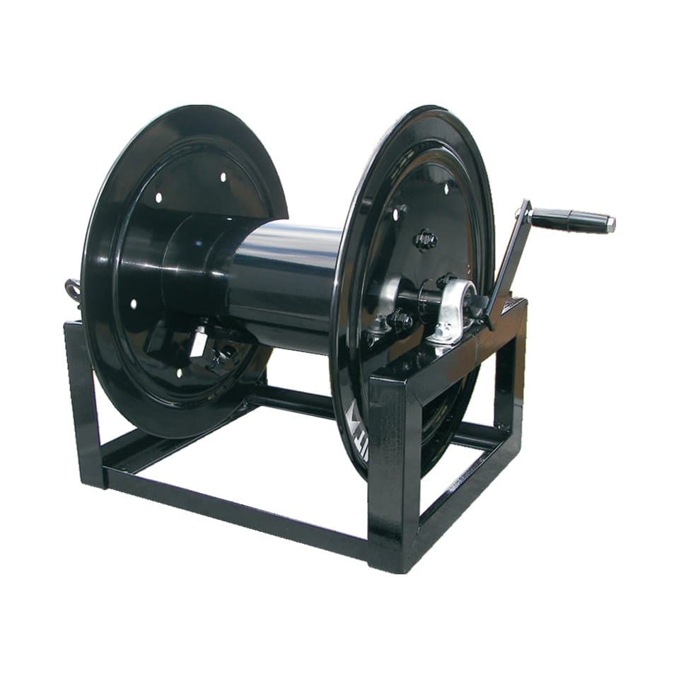 HR-SM12/SS Summit Manual 12” Hose Reel 300′ 3/8″ W/SS Pipe