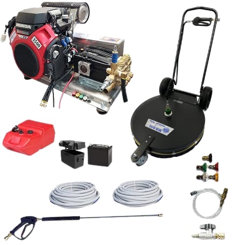 iGX800 EFI Honda 9.6 GPM 3600 PSI Belt Drive Commercial Pressure Washer General