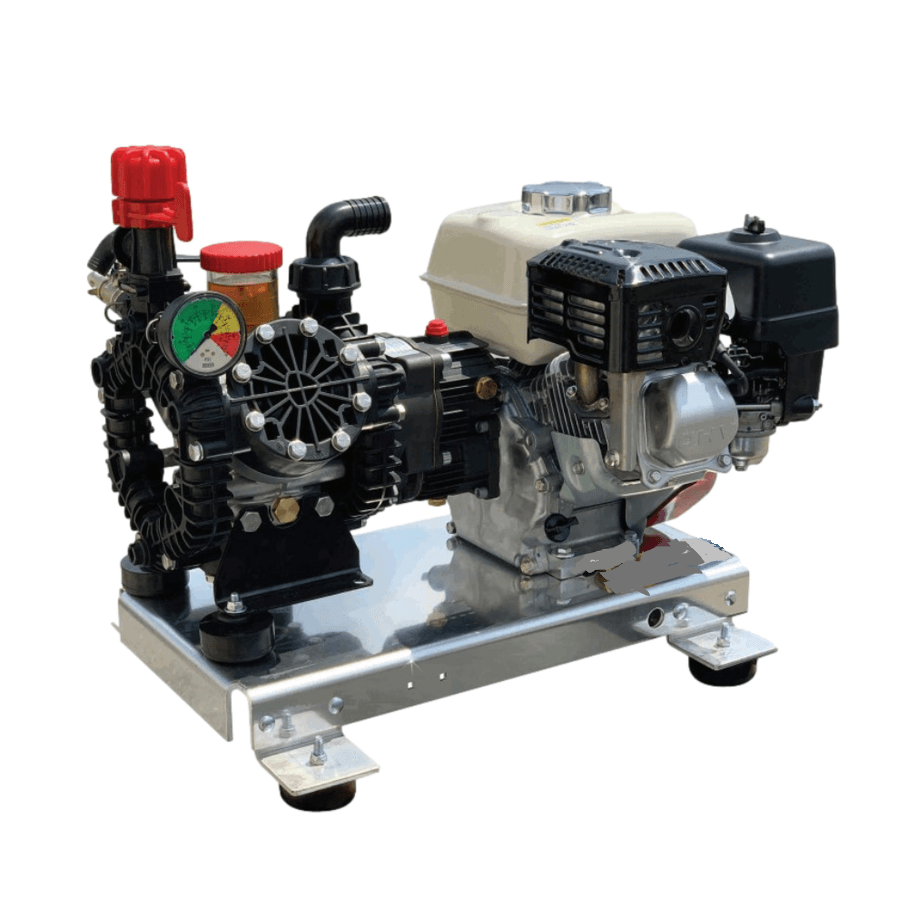SoftWash Skid Sprayer, 10 GPM- 300 PSI, Aluminum Skid S/G1003HA/BARE